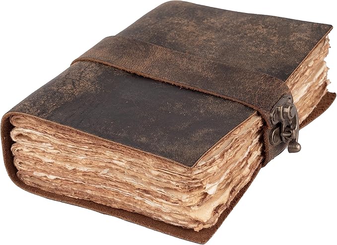 HER VILLAGE Vintage Leather Journal"