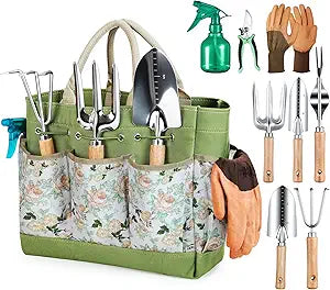 Grenebo Gardening Tools 9‑Piece Set