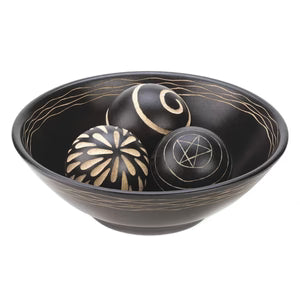 Artisan Deco Bowl and Balls