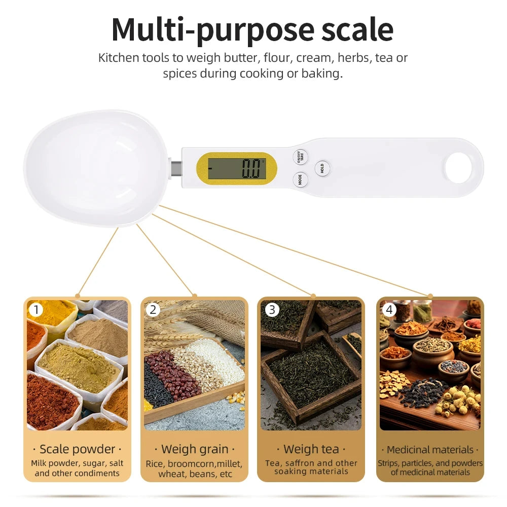 Digital Spoon Scale – 500g LCD Precision Tool