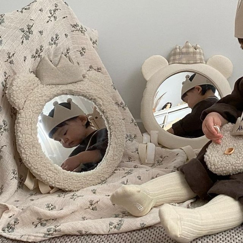Nordic Crown Bear Acrylic  Mirrors