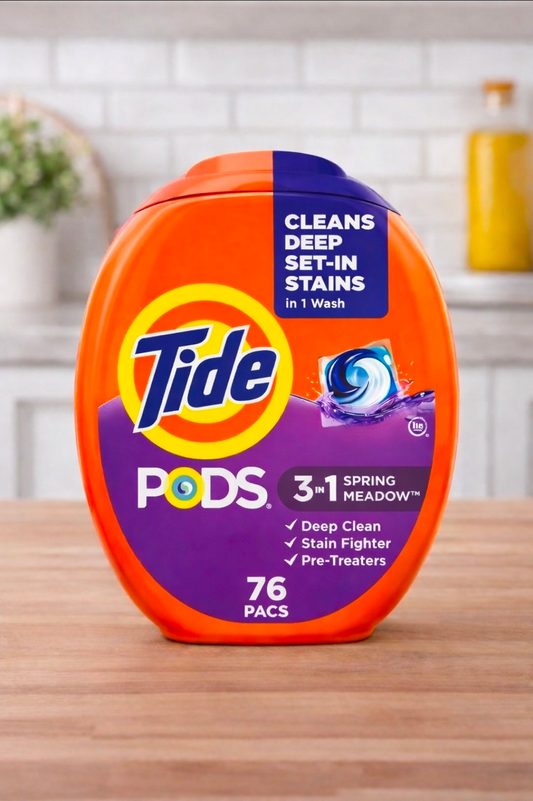 Tide PODS Laundry Detergent – Spring Meadow (76 Count)