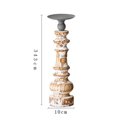 Wooden Candlestick Post for American Furniture
