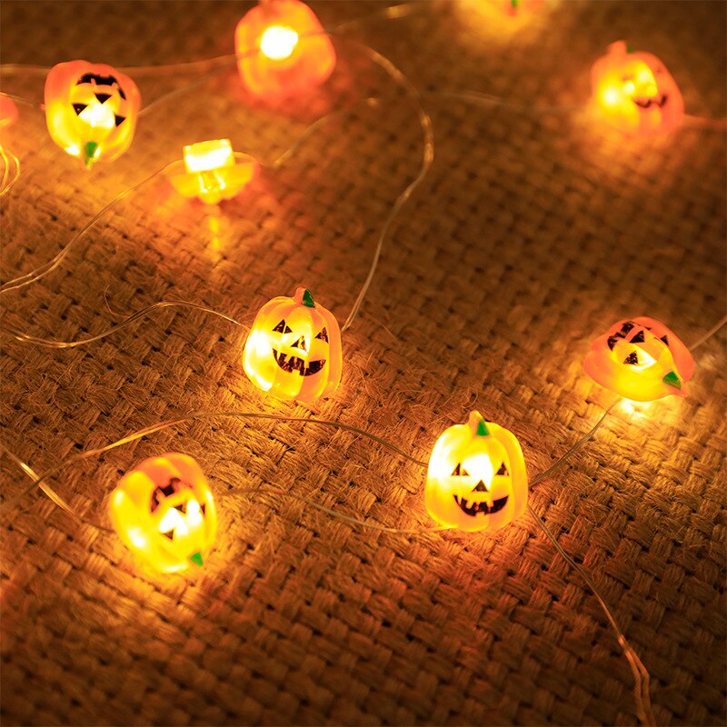 Figurine Christmas Tree LED Garland String Light Christmas Ornaments