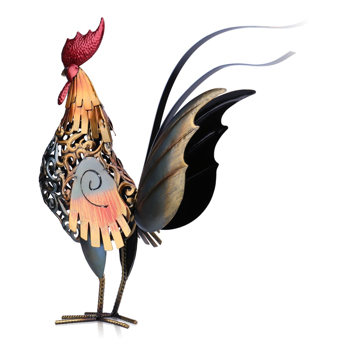 Colorful Craft Iron Rooster