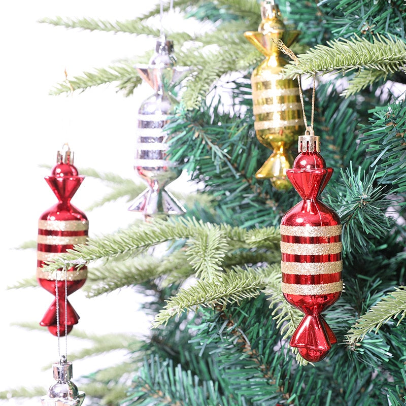 Candy Christmas Ornaments