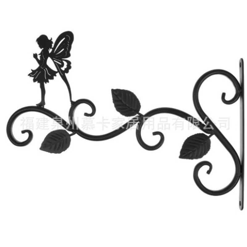 Decorative Fairy Wrought Iron Hanger