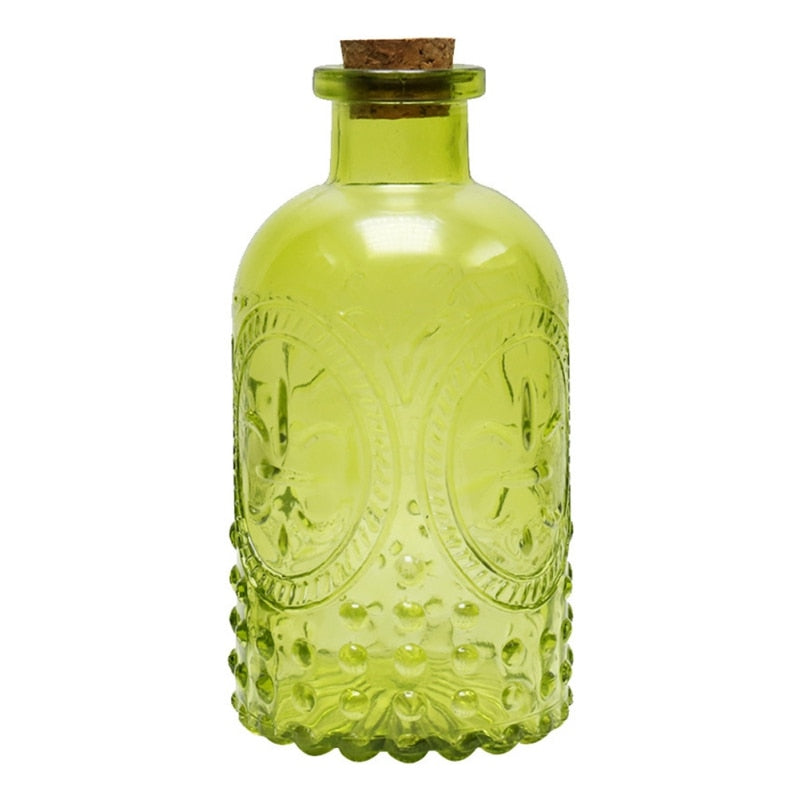 Decorative Fresh Vintage with Cork Bottle Decoration