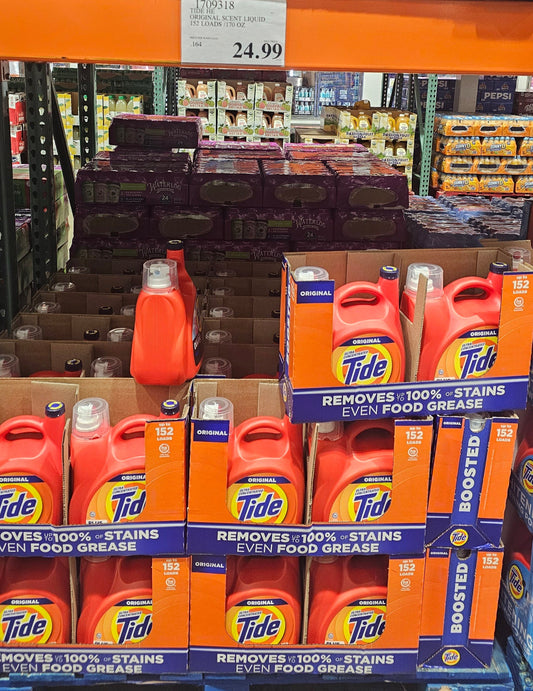 Tide HE Original Scent Liquid Laundry Detergent – 170 oz(152 Loads)