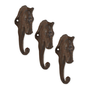 Horse Wall Hook Set/3