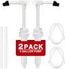 2-Pack Heavy-Duty 5 Gallon Bucket Pump Dispenser Set