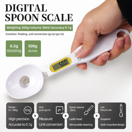 Digital Spoon Scale – 500g LCD Precision Tool