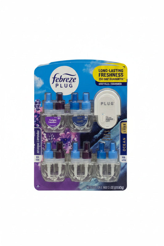 Febreze Plug Starter Kit – Warmer + Refills
