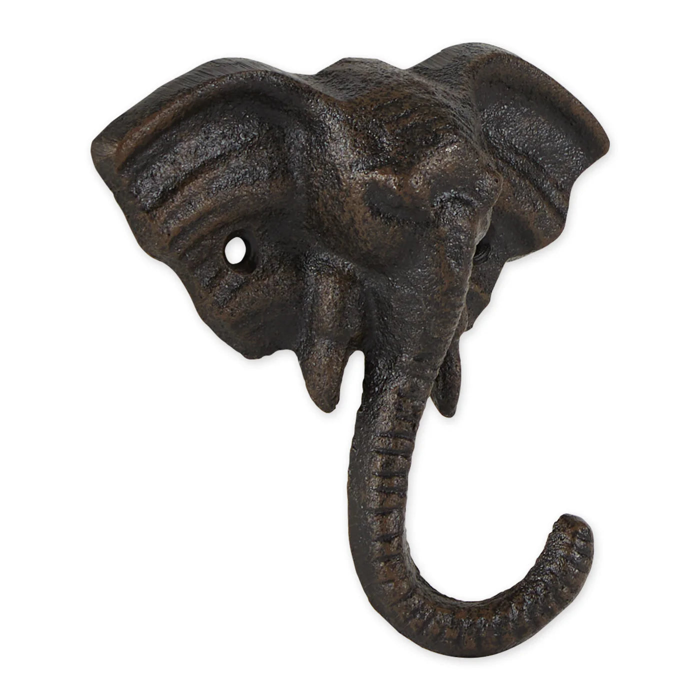 Elephant Cast Iron Wall Hook Set – Versatile & Durable Home Decor