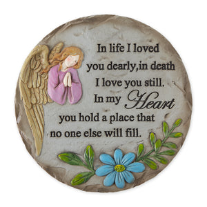 In Life I Loved You Dearly in Death I Love You Still Memorial Stepping Stone