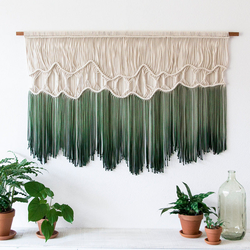 Tapestry dyeing handmade tapestry
