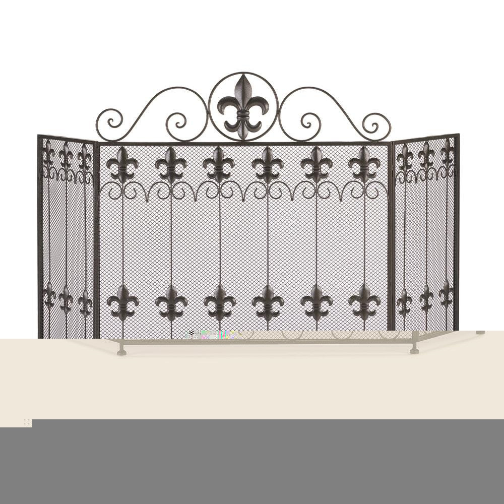 French Revival Fireplace Screen