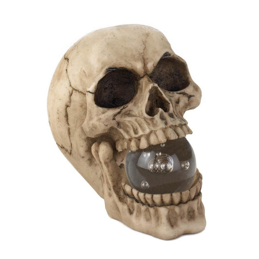 Skull With Light-up Orb