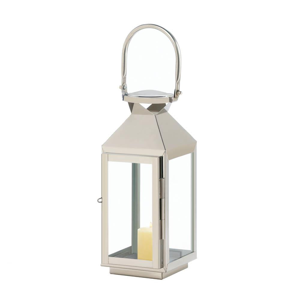 Small Manhattan Stainless Steel Lantern