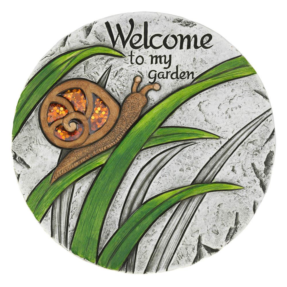 Welcome to My Garden Stepping Stone